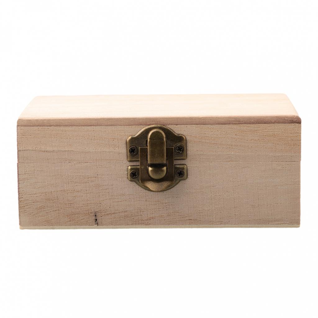 Box 1 Stück/3 Stück Schlichtes Holz Aufklappbar Aufbewahrung Haushalt