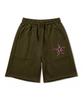 UNDEROFF Low-Cut Out-Pocket Bermuda Pants Leopard Khaki