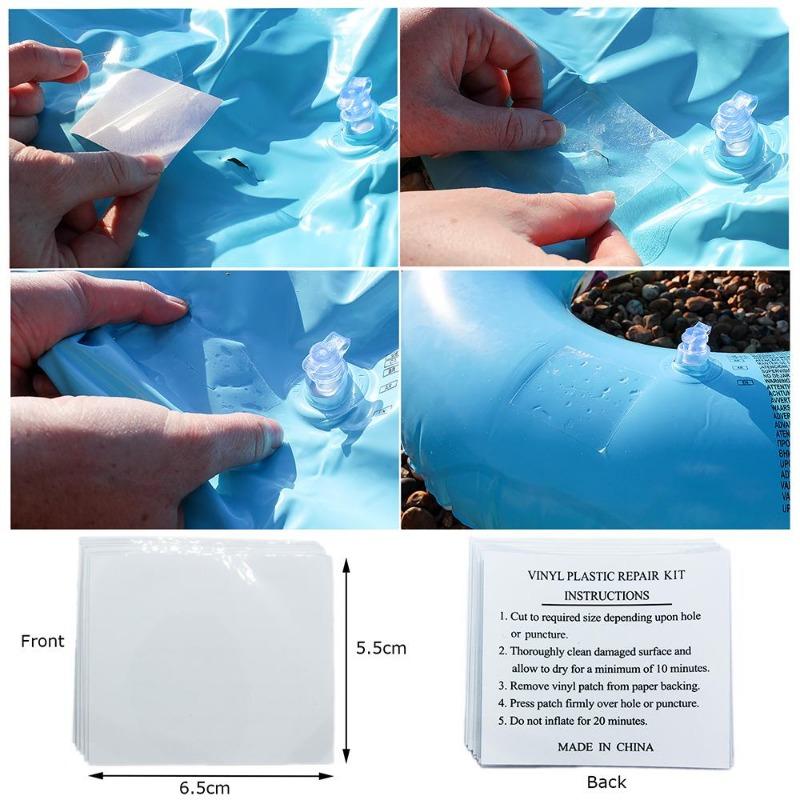 1 roll of waterproof transparent fabric patch, self-adhesive nylon sticker, outdoor tent jacket repair tape patch, sports accessories