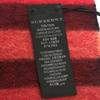 Burberry Prorsum Check Pattern Short Scarf Cashmere Red Unused