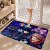 Dark Fantasy Anime J-Jujutsu KaisenS Floor Mat Non-Slip Absorbent Floor Mat Decorative Rug for Home Bathroom Bedroom Entryway