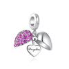 Nouveau Charm en Cuivre Compatible Avec les Bracelets Authentiques Accessoires Bijoux Femme Collection Membre de la Famille Grand-mère Sœur Épouse
