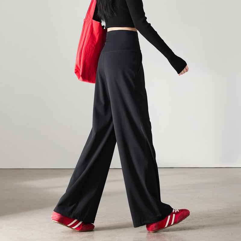 SOFSIL 2026 Spring Relaxed Wide-Leg Casual Pants for Women 29/XL