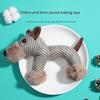 Fun Animal Shape Squeaky Toy For Dog Chewing and Tugging Entertainment Activity Teething Toy for Aggressive Chewers