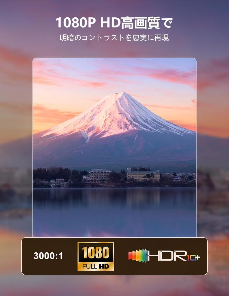Latest Android TV Motorized Focus Auto Keystone Ceiling Projector with Extendable Full HD 1080P 4K High Short Distance Japanese Instruction Manual