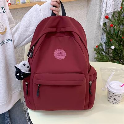 Student Schoolbag Women's Lightweight Large Capacity Backpack High School Student Backpack