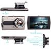 4.0 İnç 1080P Sürüş Kaydedici Full HD Gece Görüş Hareket Dedektörü Video Kamera Su Geçirmez Kamera Park Modu Çarpışma Algılama Özellikli Araba DVR'ı