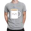 Kaffeeglas Emoticon Koffein-Süchtige Geschenk Lustige Herren Damen T-Shirts 3#TA-31