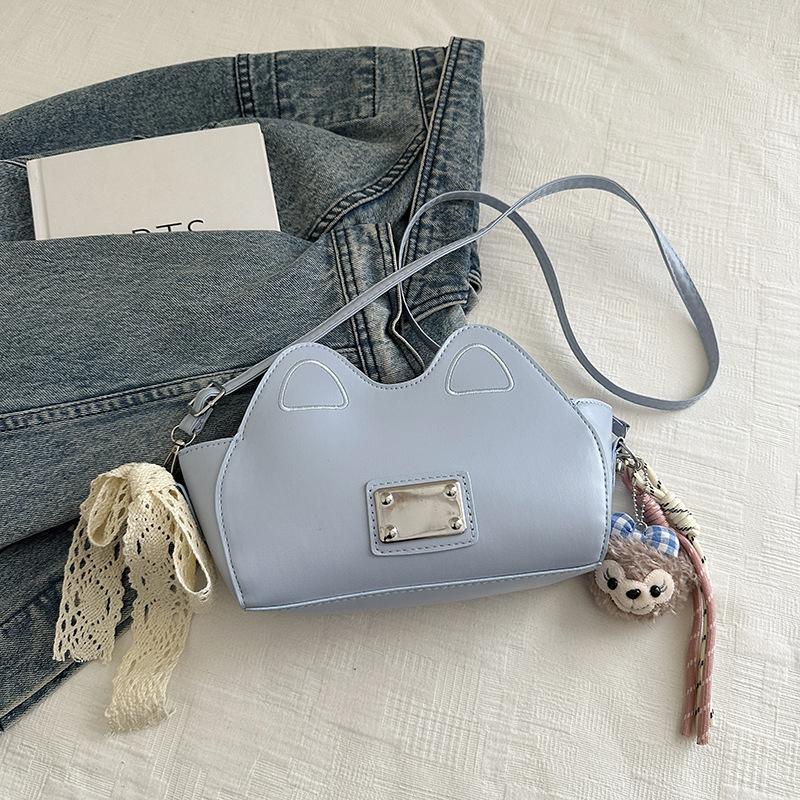 Women's bag fashion casual cute cat ear bag women's summer new trend commuter shoulder messenger bag