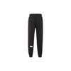 Puma Embroidered Logo Casual Mid-Rise Drawstring Knit Sports Pants Men Bottoms Black 625803-01