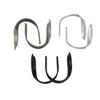 Contemporary Metal Drapery Tiebacks 2 Pack Wall Mounted Curtain Holdbacks Hooks Accessories for Elegant Interior Decors