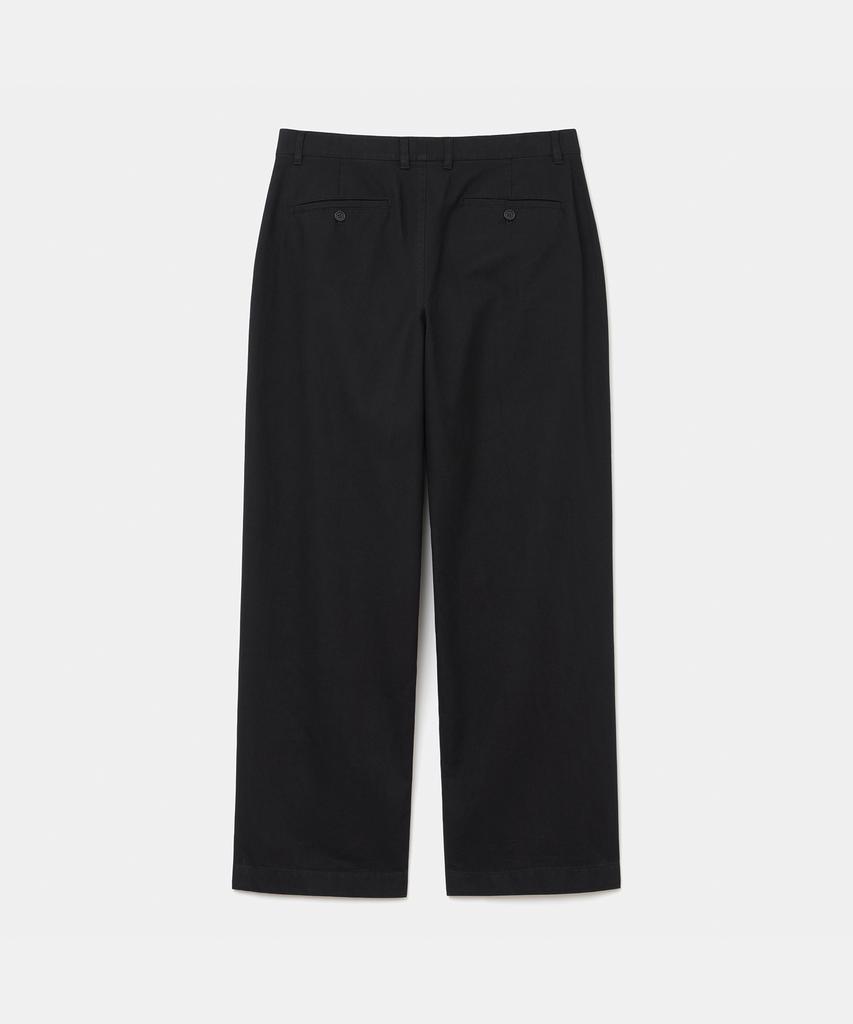 UNIFORM BRIDGE One Tuck Sports Pants Black