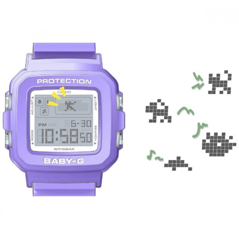 Casio Baby G+plus  Baby G+  Purple Bgd 10k 6jr