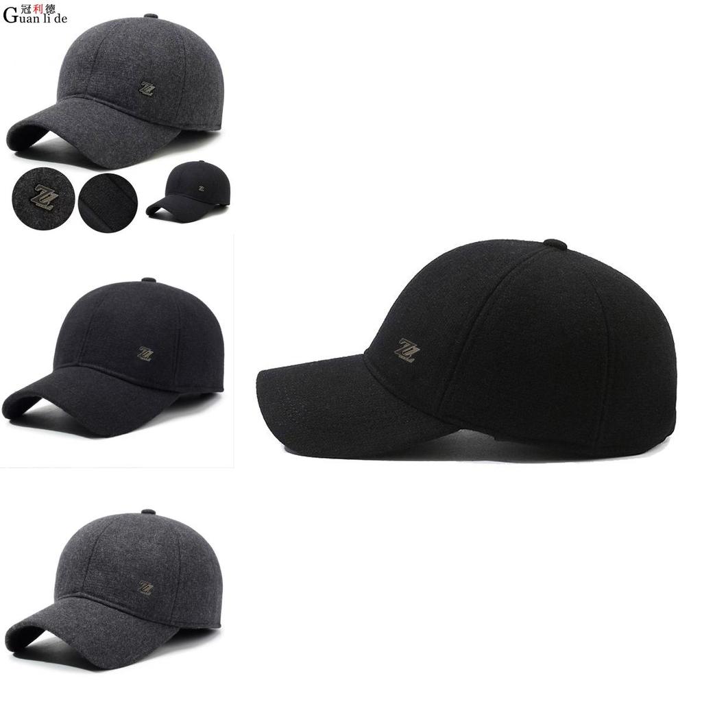 Winter Baseball Cap For Men With Ear Protection And Warmth For Outdoor Activities