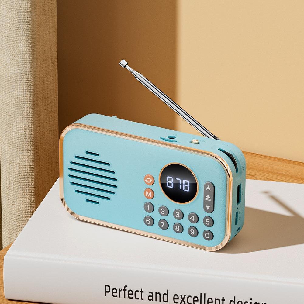 

Пожилая Bluetooth-аудиокарта U-диск радио портативная музыкальная трансляция Walkman динамик