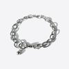 Rush Off Surgical Steel Twist Two-Chain Bracelet