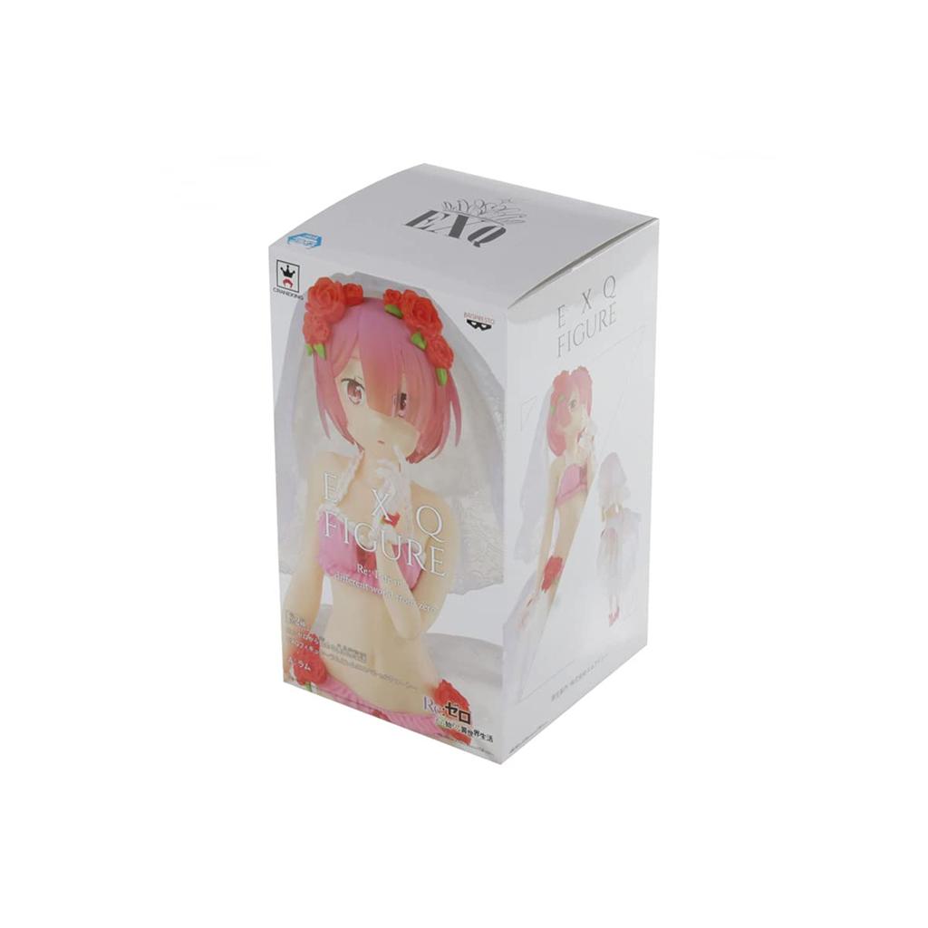 Banpresto Starting Life in Another World EXQ Figure and Rem Special Ram ReZero - ~Ram Assortment~ (Single Item)