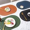 Faux Leather Placemats -Double-Sided, Hand Washable, Anti-Slip,Perfect for Dining - Durable, Easy To Clean, Versatile Table Mats