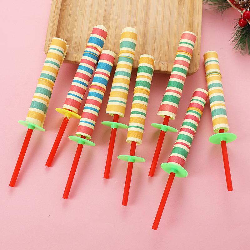 

10PCS Funny Retractable Rolling Paper Stick Children s Birthday Surprises Stress Back To School Party Favors Christmas Gifts