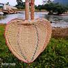 Hand-Woven Cattail Plantain Fan - Traditional Chinese Style Mosquito Repellent for Summer Kids