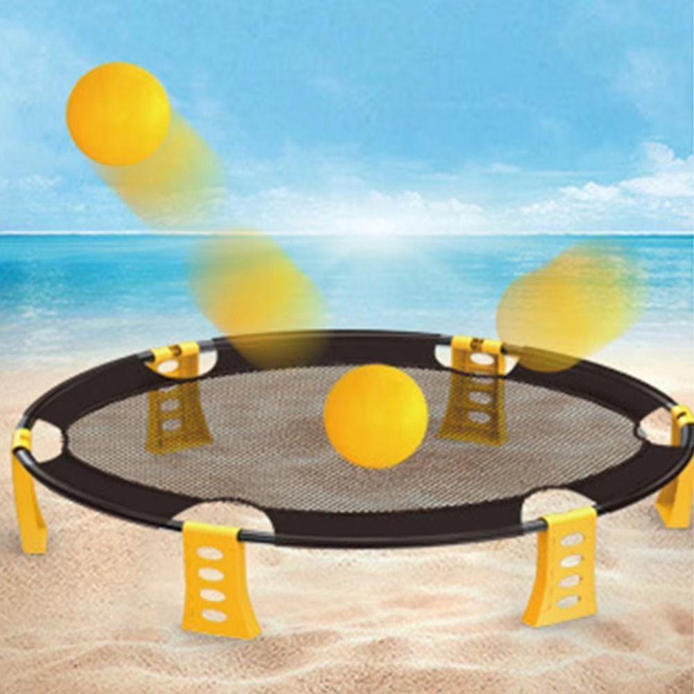 With Carry Bag Volleyball Battle Game Foldable Multiplayer Volleyball Toys Holiday