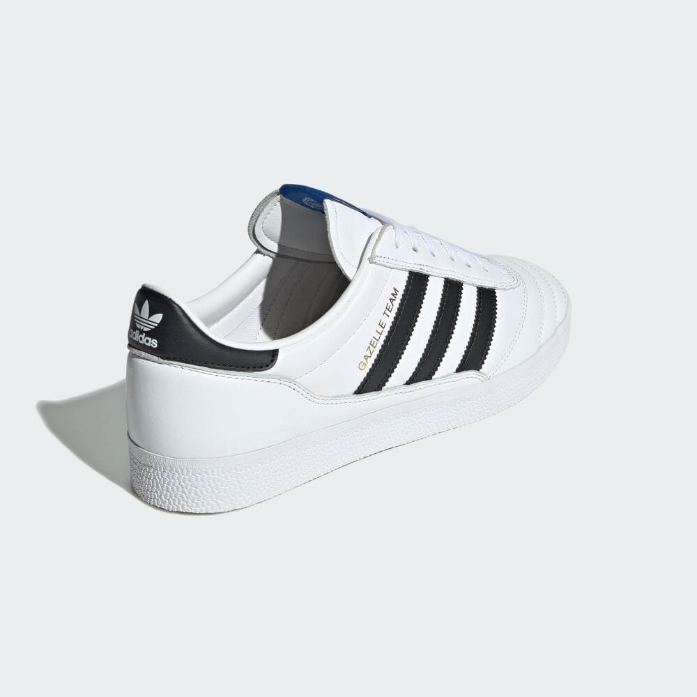 Adidas GAZELLE TEAM Footwear White Sneakers ORIGINALS Unisex II0005 Footwear White / Core Black / Blue