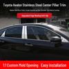 Toyota Avalon Rostfritt Stål Fönsterlist - Utvändig Dekoration List