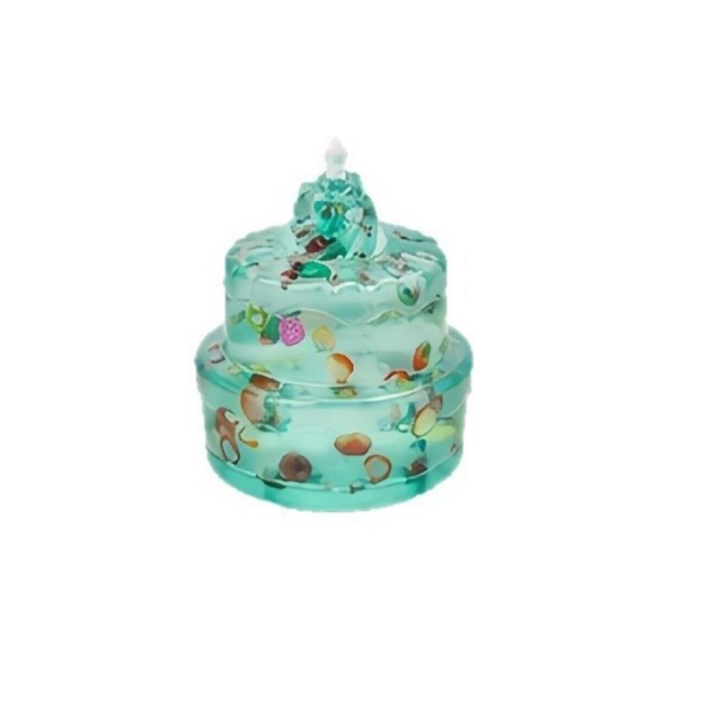 Creative Stress Relief Pinch TPR Christmas Squishy Toy Santa Claus Cake Squeeze Toy Christmas