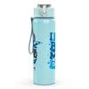 1PC Boy Mom Brave Heart Quote Print 750ml Color Plastic Sports Water Bottle Leakproof Flip Straw Lid Suitable for Sports Office Home Use