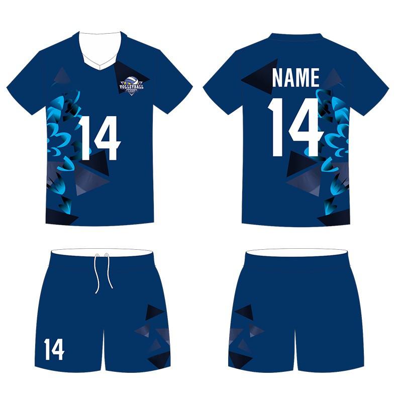 Volleyball Uniform Set Breathable Sports Training Jersey Men Women Striped Team Wear