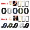 Metallrahmen + Nylonband für Amazfit Helio Armband Armband Bizeps Sport Ersatz Zubehör für Amazfit Helio Armband