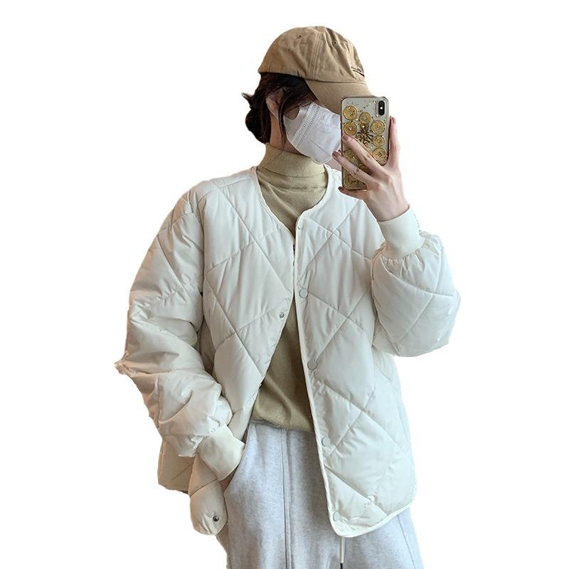 Large Size Good Fabric Autumn Winter Cotton Jacket for Women Short Style High-end Thickened Cotton Coat for Women