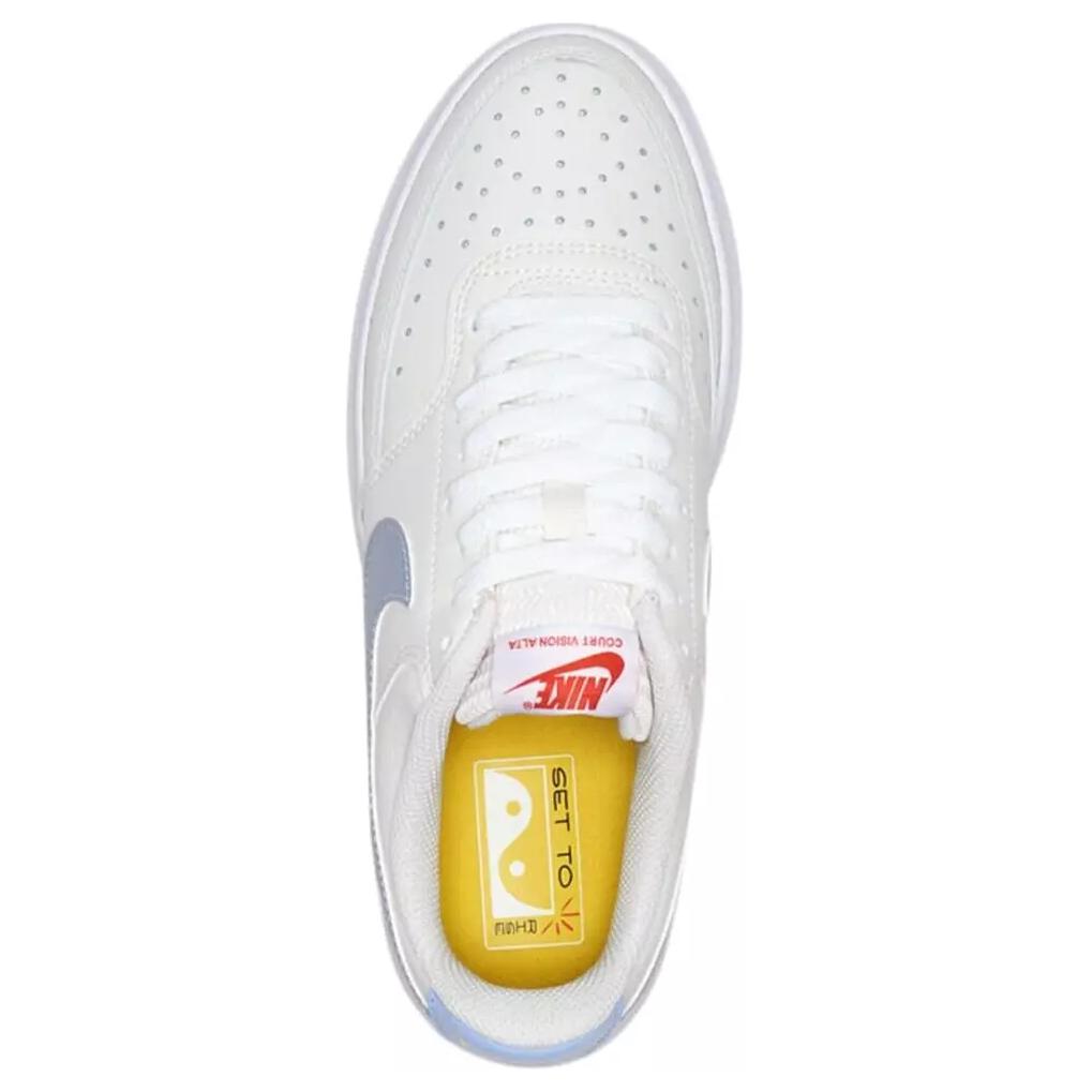 Nike Court Vision Alta Fashion Low Top Sneakers Women Sneakers White DV2176-001