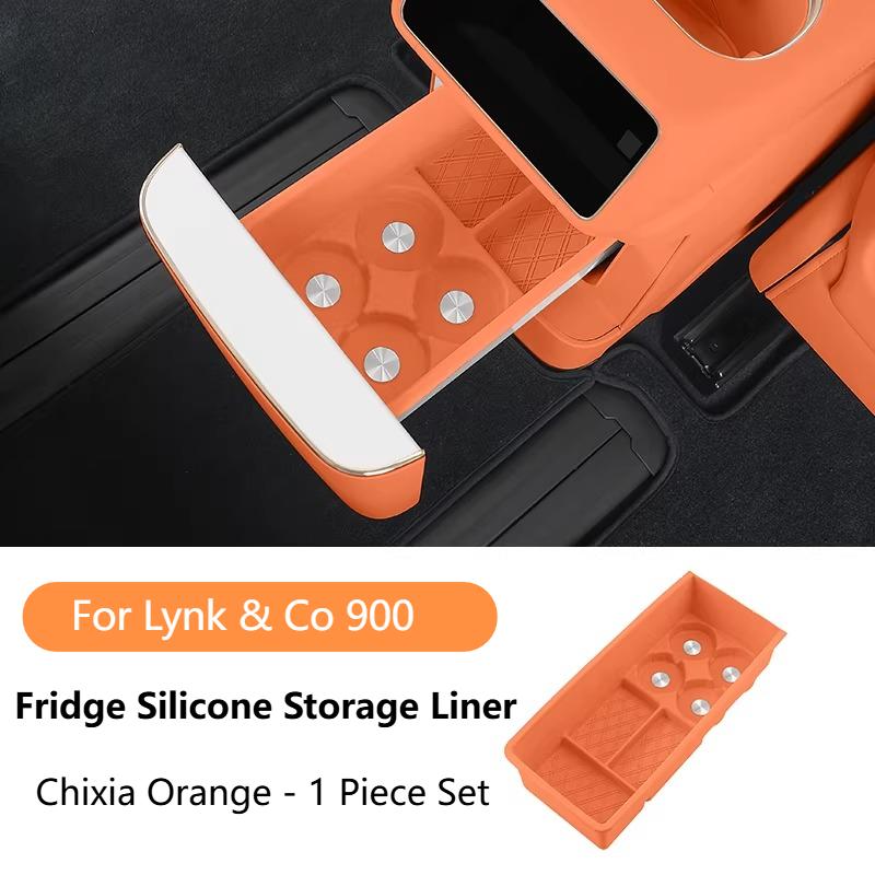 For Lynk&Co 900 2025-2026 Refrigerator Mat Silicone Cup Holder Interior Decor Accessories