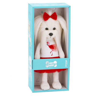 ORANŽOVÁ | Plyšová hračka | Lucky Love a plameňáci