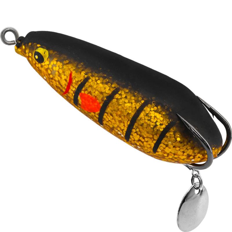 25g Fishing Bait 3d Eyes Jump Frog Reflective Artificial Sequins Simulation Bait With Reinforced