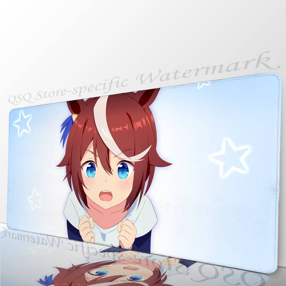 Tokai Teio Game U-Umamusume Mousepad Non-slip Suitable For Office Computers Laptops E-sports Game Desk Mats XXL Keyboard