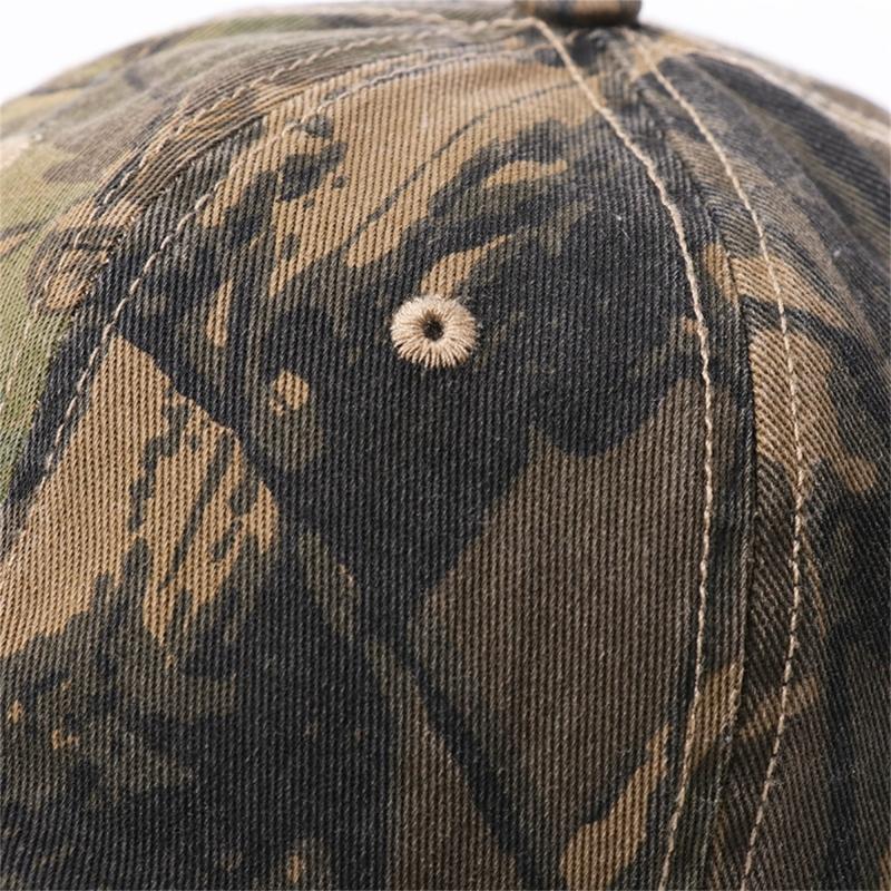 Jungle Camouflage Pattern Baseball Cap for Outdoor Activity Including Hiking Camping and Wildlife Photography Headwear