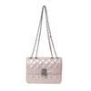 Womens Pu Crossbody Bag With Chain Strap And Cell Phone Pocket For Daily Use