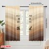 2pcs 2D flat printing Drapes Joshua House Serve Lord Polyester Without Electricity Festive Wall Decor Use for Multipurpose Event