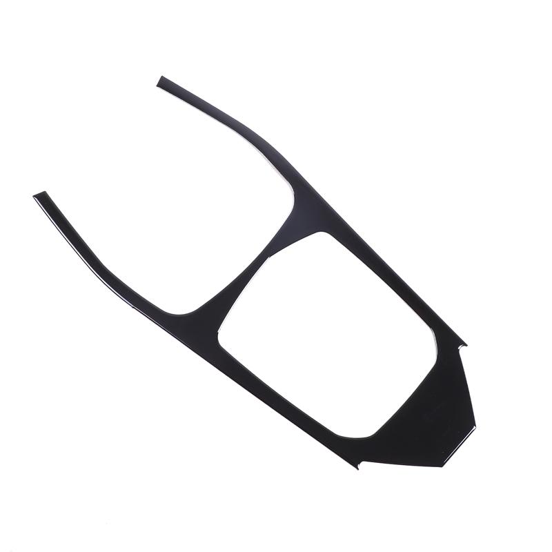 

For BMW 2 Series F44 -2024 PVC Black Car Central Control Gear Panel Frame Central Control Gearbox Sticker Car Accessories RHD