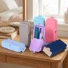 Vertical Cosmetic Brushes Bag Silicone Toiletry Storage Box Stationery Box  Cosmetic Tool