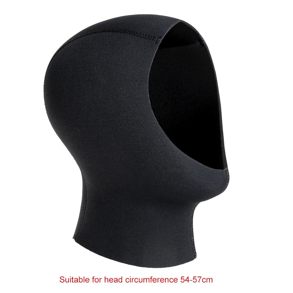 5MM Neoprene Wetsuit Hood Waterproof Scuba Diving Hood Stretchable Surfing Thermal Hood for Swimming Diving Snorkeling