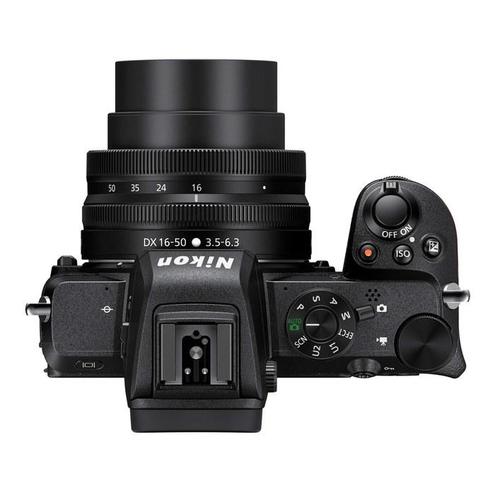 Nikon Z50 Mirrorless 4K Video Camera with NIKKOR Z DX 16-50mm f/3.5-6.3 VR Lens - Black