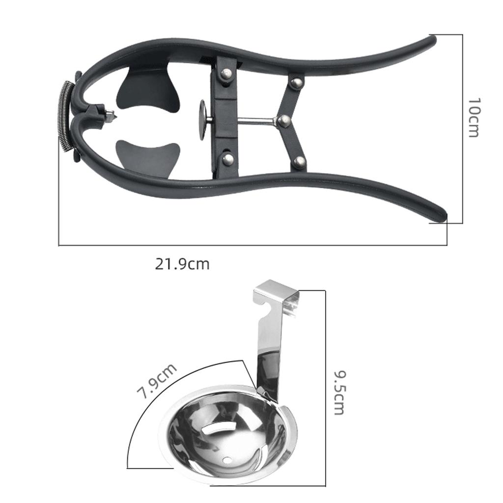 Sagit Eggs Opener Egg Crusher Egg White Separator Semiautomatic Detachable Egg Strainer Kitchen Utility Gadgets