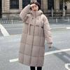 New cotton-padded women's medium and long Korean version large size loose and thickened fashion, cotton-padded long cotton-padded jacket