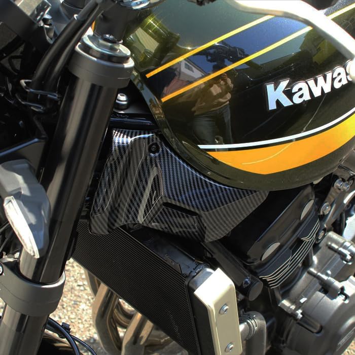 Z900RS Z900RS Cafe SE CAFE Dedicated Frame Cover Left and Right Set Kawasaki Compatible KAWASAKI Compatible Stem Head Cover Carbon Fiber Look Cowl