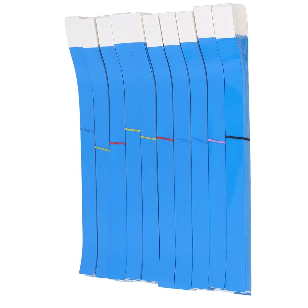 1000 ks Jednorázové náramky Vodotěsné Odolné proti roztržení Papírové náramky na akce pro děti