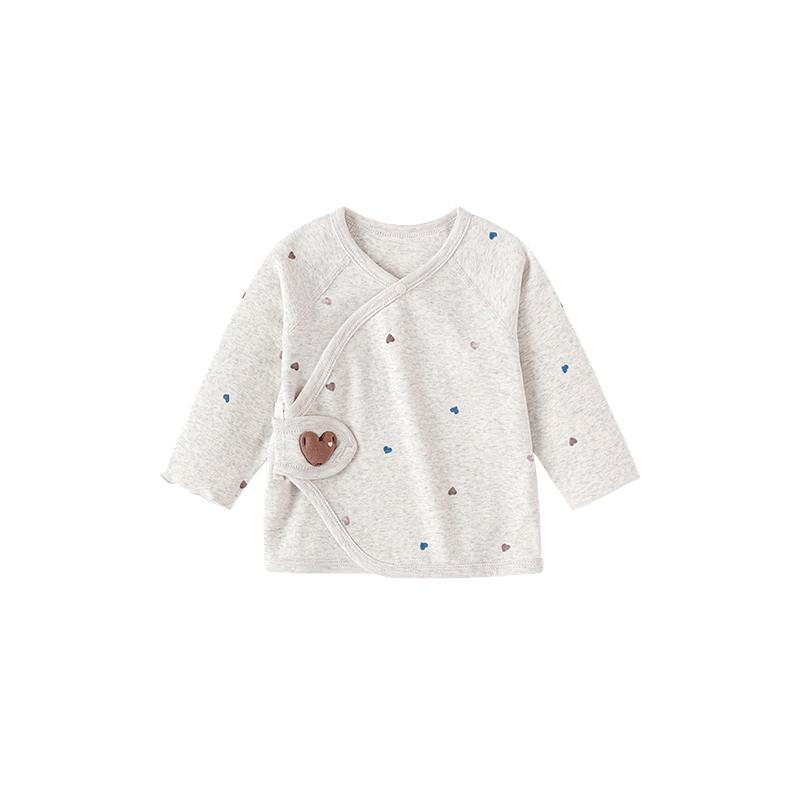 Babylove Newborn Infant Long-Sleeve V-Neck Lounge Shirt