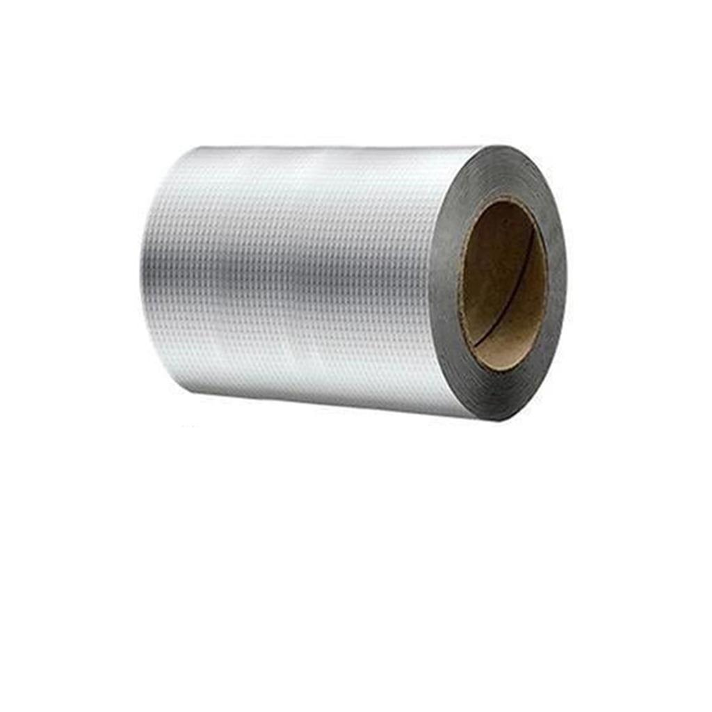 Waterproof Butyl Rubber Tape External Aluminium Foil Suitable For Roof Leak, Surface Crack, Window Sill Gaps, Pipe Rupture, Boats Sealing, Etc